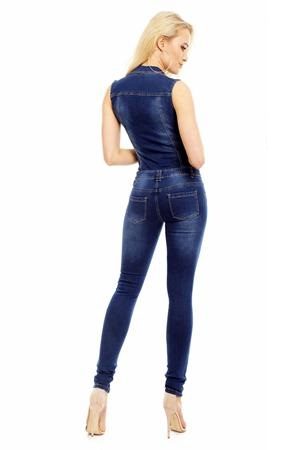 salopeta jeans dama
