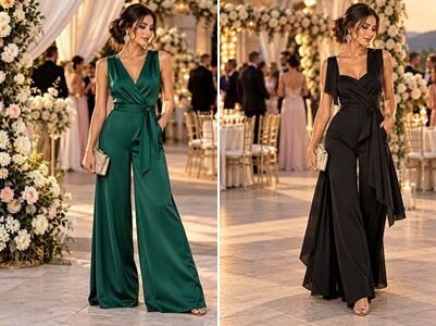 model de salopetă elegantă pentru nuntă